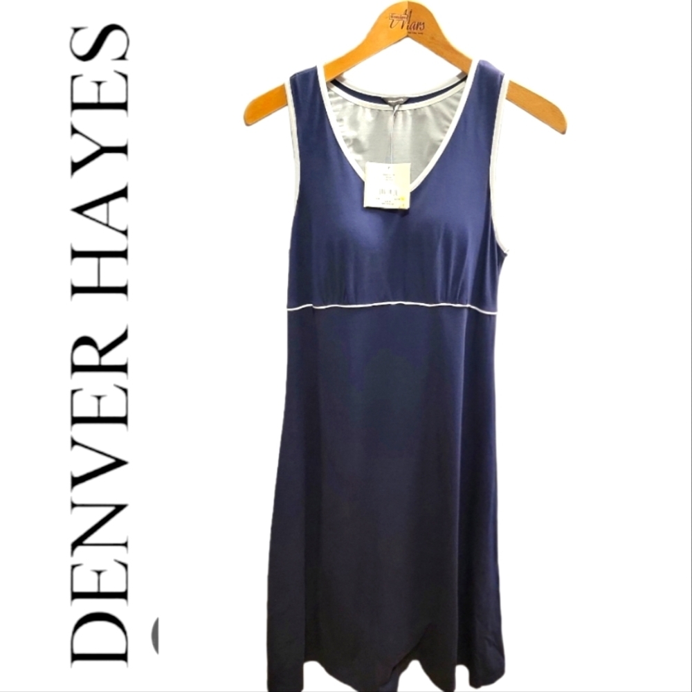💙New Denver Hayes Blue Womens Activewear Dress